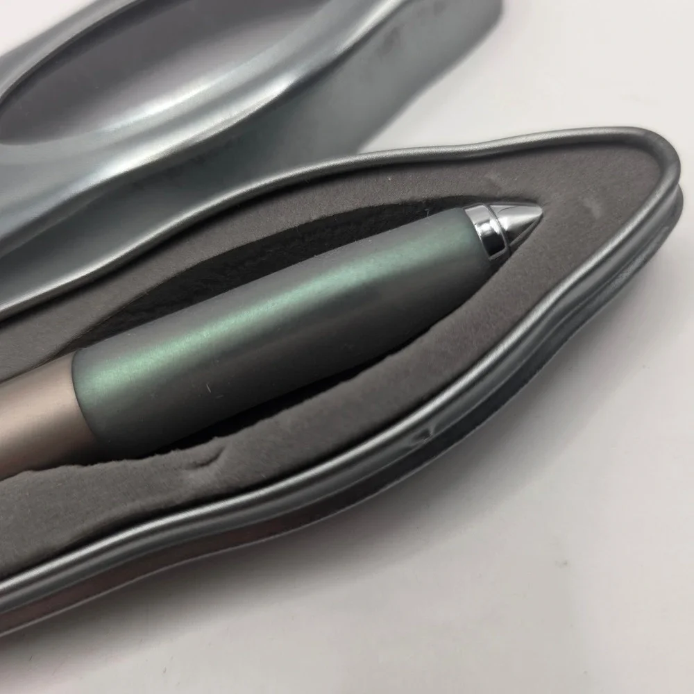 Cross Morph Ballpoint Pen Adjustable Grip Metallic Green with Case branded